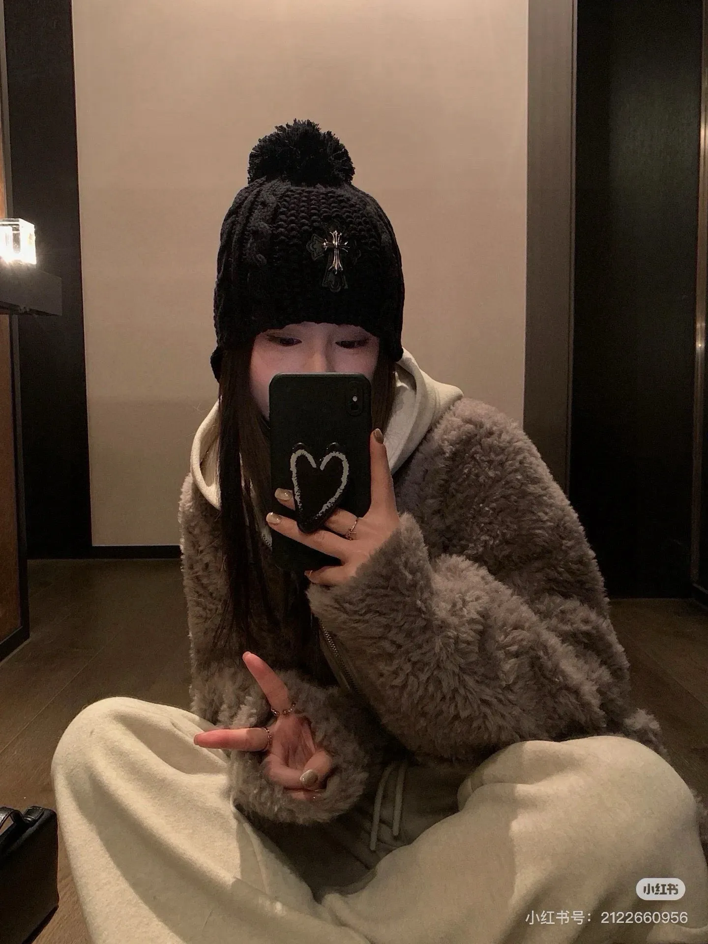 💰140¥ Croxin new knitted ear protection hat, advanced customization